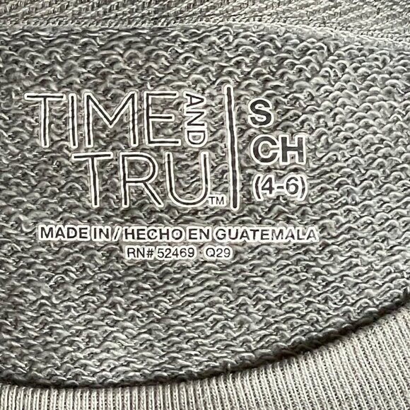 Velvet Hippie Gray Sweatshirt Size Small - Picture 4 of 9